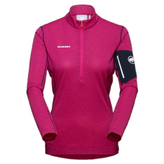 Жіноча функціональна толстовка Mammut Aenergy Light ML Half Zip Pull Women рожевий