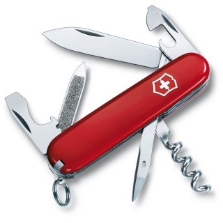 Кишеньковий ніж Victorinox Sportsman із кільцем на ключі червоний