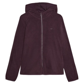 Жіноча толстовка 4F Fleece F291 темно-фіолетовий DARK VIOLET