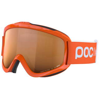 Дитячі гірськолижні окуляри POC POCito Iris помаранчевий Fluorescent Orange/Partly Sunny Light Orange