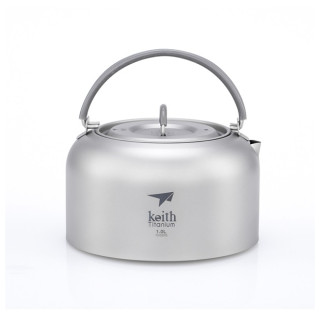 Konvice Keith Titanium Kettle 1 L šedá