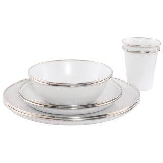 Набір посуду Outwell Delight 2 Person Dinner Set білий