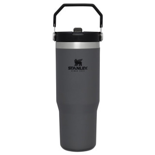 Термокружка Stanley Tumbler se slámkou/brčkem 890 ml сірий