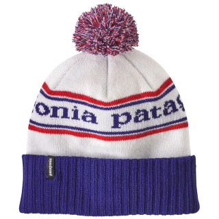 Зимова шапка Patagonia Powder Town Beanie синій/білий