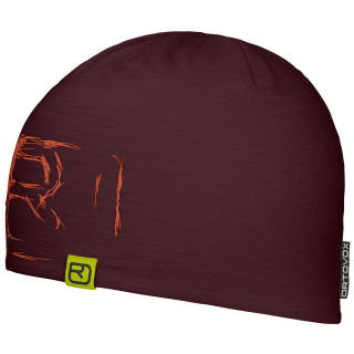 Шапка Ortovox 120 Tec Logo Beanie червоний