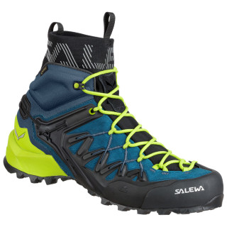 Pánské boty Salewa Ms Wildfire Edge Mid Gtx modrá/žlutá Poseidon/Cactus