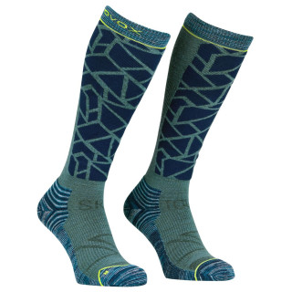 Чоловічі гетри Ortovox Ski Tour Comp Long Socks M синій