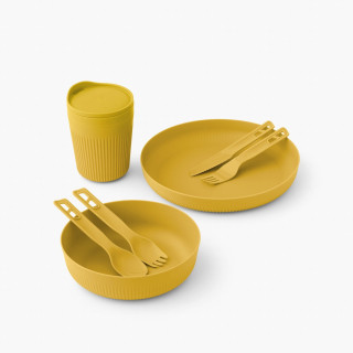 Набір посуду Sea to Summit Passage Dinnerware Set 1P 7 Piece жовтий