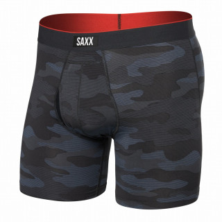 Боксерки Saxx Multi-Sport Mesh Boxer Brief Fly сірий/чорний remote camo-faded black