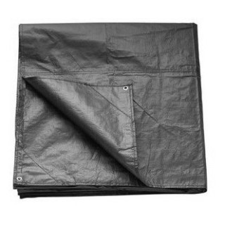 Захисне дно під намет Vango PE Groundsheet 200x200 cm чорний