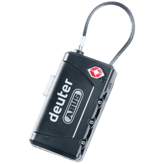 Замок Deuter TSA Cable Lock чорний