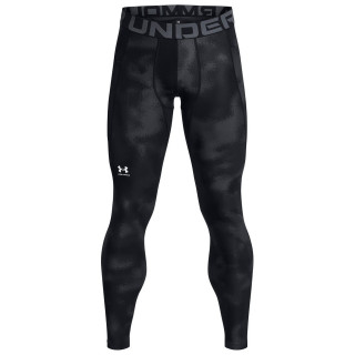 Чоловічі легінси Under Armour HG Armour Printed Lgs чорний/сірий