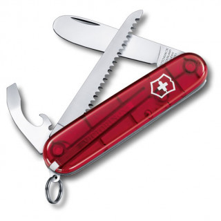 Складаний ніж Victorinox Ніж з пилкою червоний червоний прозорий trans red