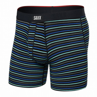 Боксерки Saxx Vibe Xtra Super Soft Boxer Brief Fly синій/чорний gent's stripe-sport blue