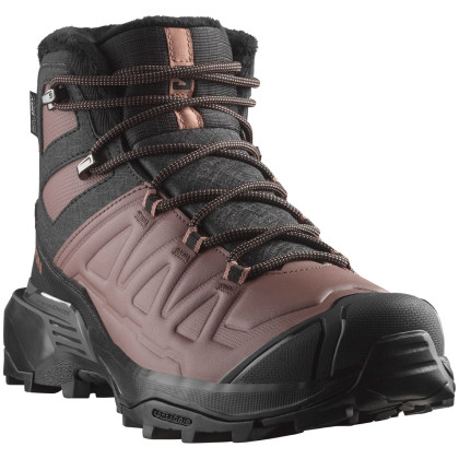 Жіночі черевики Salomon X Ultra Snowpilot Waterproof чорний/коричневий Black / Peppercorn / Cognac