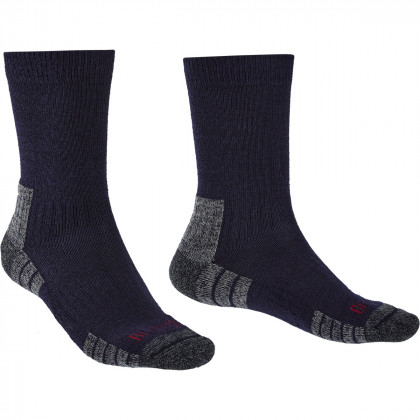 Pánské ponožky Bridgedale Hike LW MP Boot modrá/šedá navy/grey 433