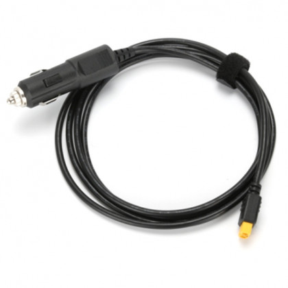 Автомобільний кабель для зарядки EcoFlow XT60 1,5m чорний