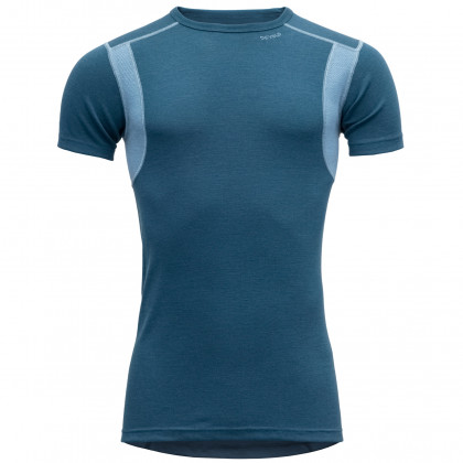 Pánské triko Devold Hiking Man T-shirt modrá Subsea
