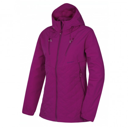 Жіноча зимова куртка Husky Salex L темно-фіолетовий neon purple