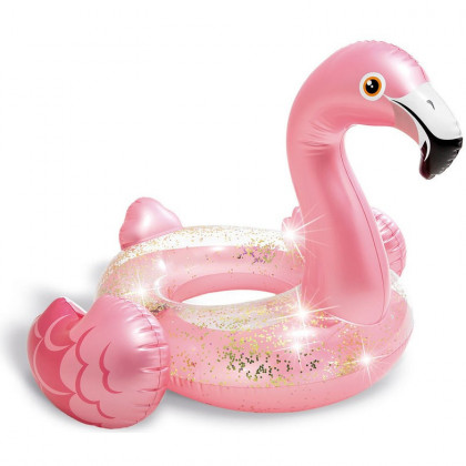 Надувний фламінго Intex Glitter Flamingo Tube 56251NP