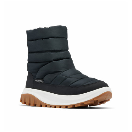 Жіночі зимові черевики Columbia Snowtrot™ Mid чорний/білий Black, Sea Salt