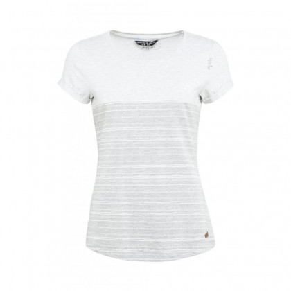 Жіноча футболка Chillaz Ötztal Stripes Abstract світло-сірий