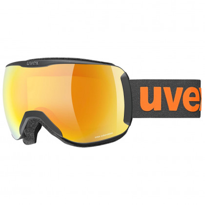 Лижна маска Uvex Downhill 2100 CV чорний/помаранчевий