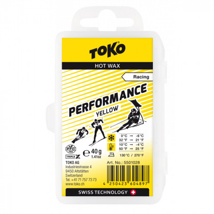 Віск TOKO Performance yellow 40g