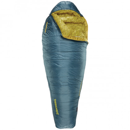 Спальний мішок Thermarest Saros -6°C Regular синій/жовтий