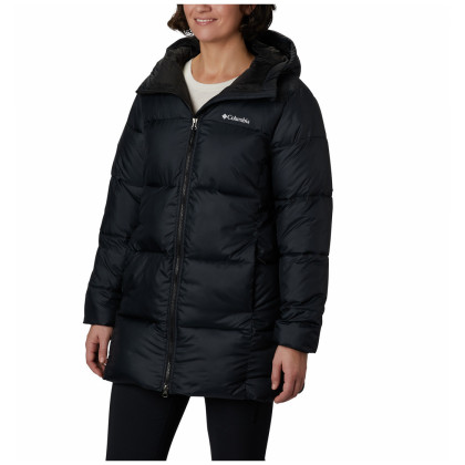 Жіноча зимова куртка Columbia Puffect™ II Mid Hooded Jacket чорний Black