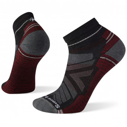 Чоловічі шкарпетки Smartwool Performance Hike Light Cushion Ankle сірий/червоний