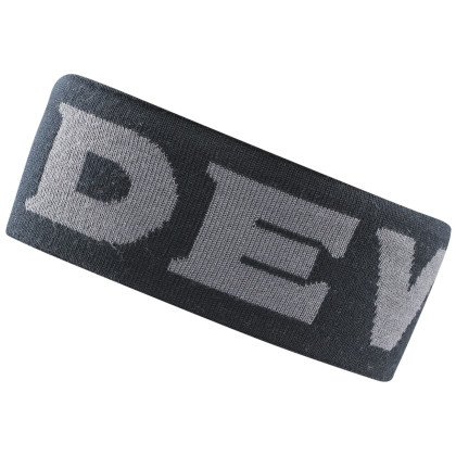 Čelenka Devold Logo Headband černá Caviar