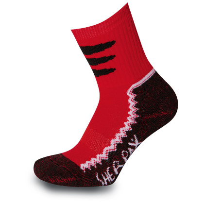 Dětské ponožky Sherpax Laudo červené červená