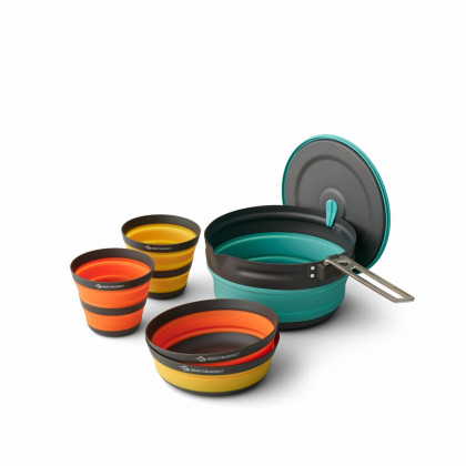 Набір посуду Sea to Summit Frontier UL Collapsible Pot Cook Set синій