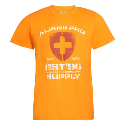 Чоловіча футболка Alpine Pro Zagar помаранчевий