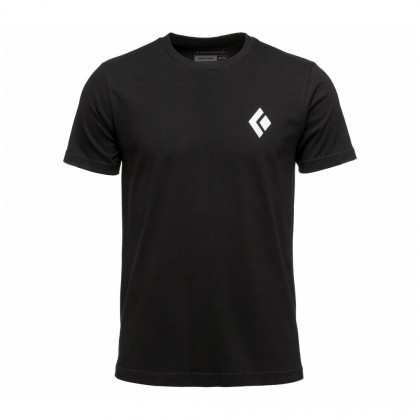 Чоловіча футболка Black Diamond M SS EQUIPMNT FOR ALPINIST TEE чорний