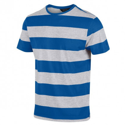 Чоловіча футболка Regatta Brayden синій/сірий