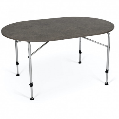 Стіл Dometic Zero Concrete Table Oval сірий