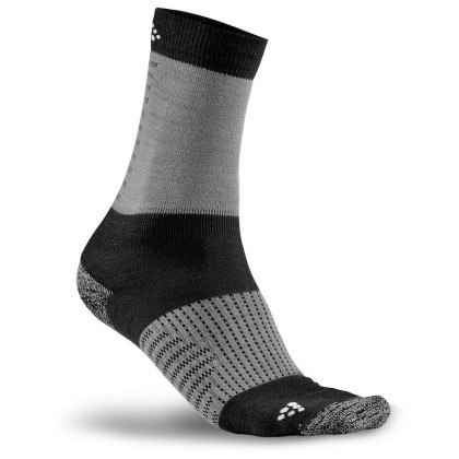 Ponožky Craft XC Training šedá/černá BLACK-DK GREY MELANGE