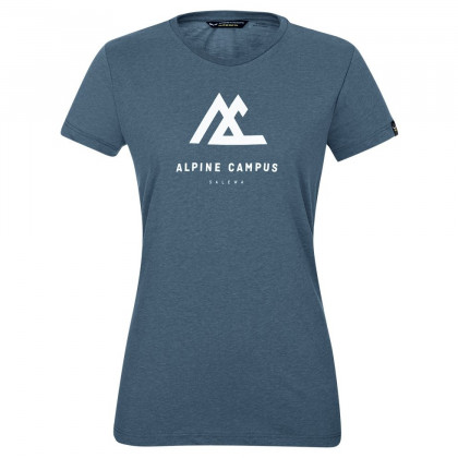 Жіноча футболка Salewa Alpine Campus Dry W T-Srt темно-синій