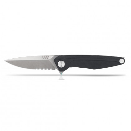 Zavírací nůž Acta Non Verba Z300 Liner lock, serrated edge, G10 černá black