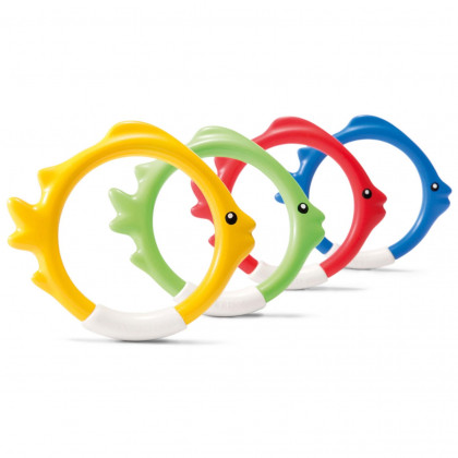 Іграшка до води Intex Underwater Fish Rings кольоровий мікс