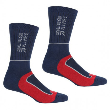 Чоловічі шкарпетки Regatta Samaris2SeasonSck синій/червоний