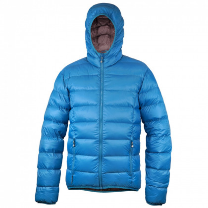 Чоловіча пухова куртка Warmpeace Vernon синій/сірий