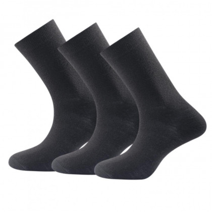 Ponožky Devold Daily light sock 3PK černá