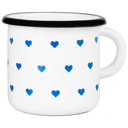 Кружка Zulu Cup Mini Heart білий/синій