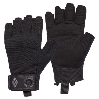 Pánské rukavice Black Diamond Crag Half-Finger Gloves černá black