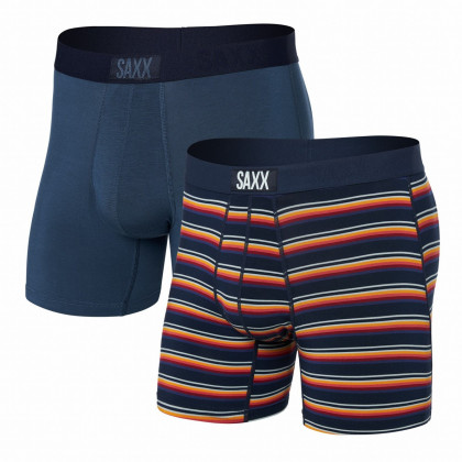 Боксерки Saxx Vibe Super Soft Bb 2Pk темно-синій field stripe/navy