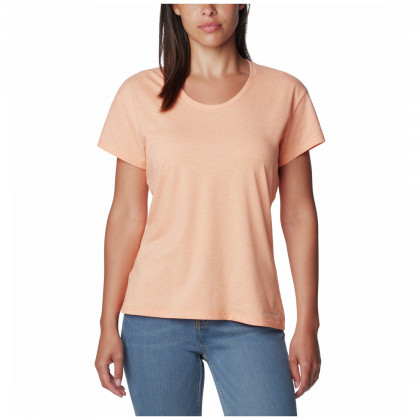 Жіноча футболка Columbia Sun Trek™ SS Tee помаранчевий
