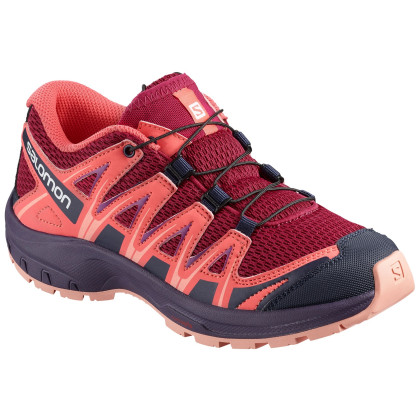 Dětské boty Salomon XA Pro 3D J červená/růžová Cerise/Dubarry/Peach